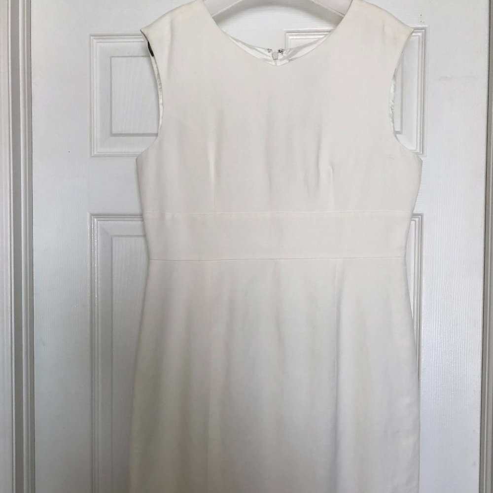 "Dressier" white dress for summer evenings!
